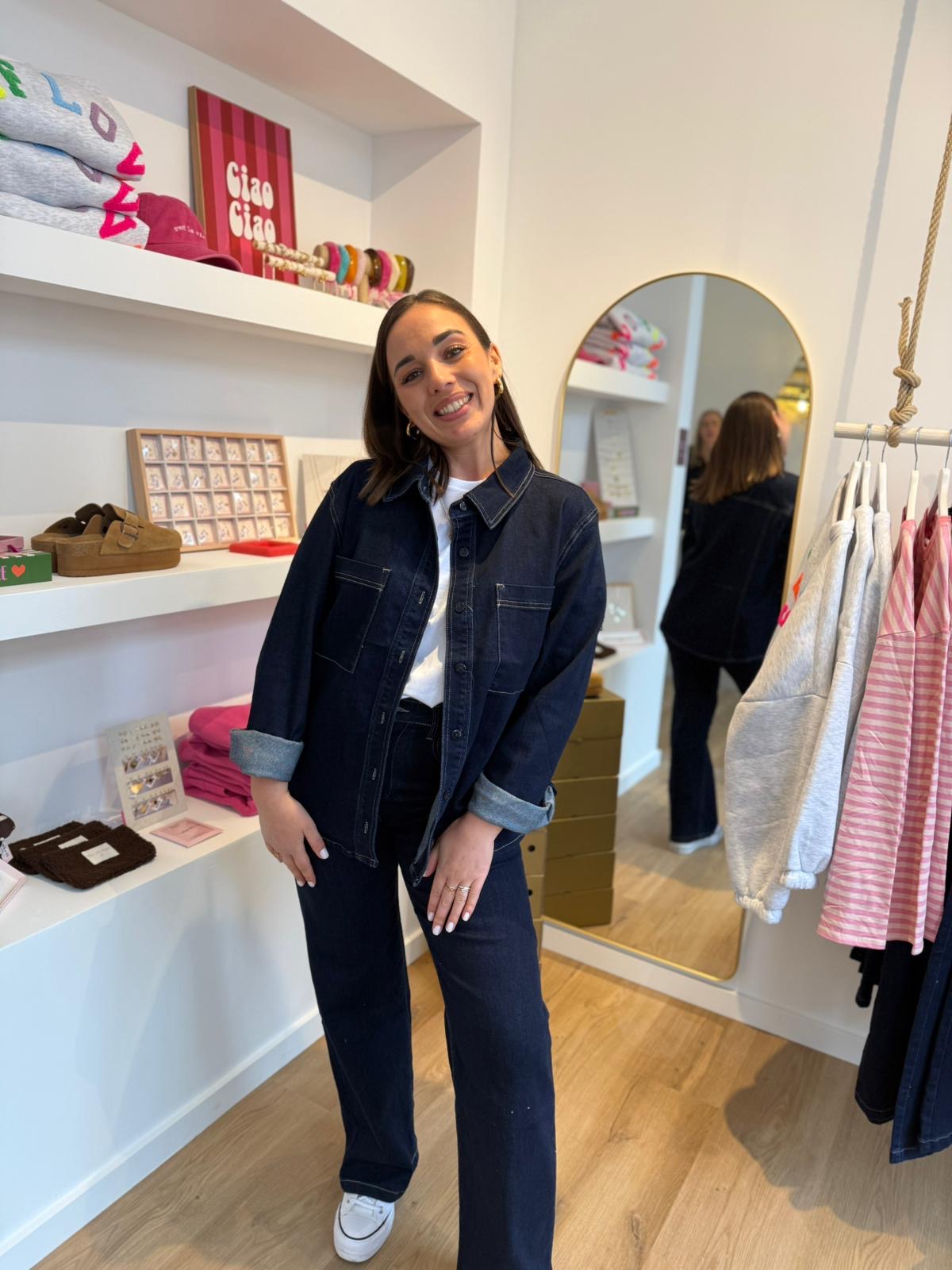 Chemise en jeans Maya
