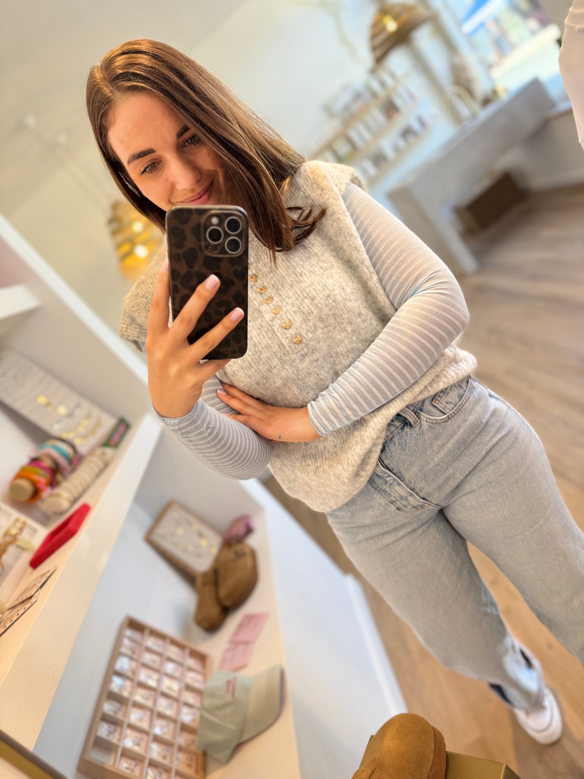 Pull Amaya Gris
