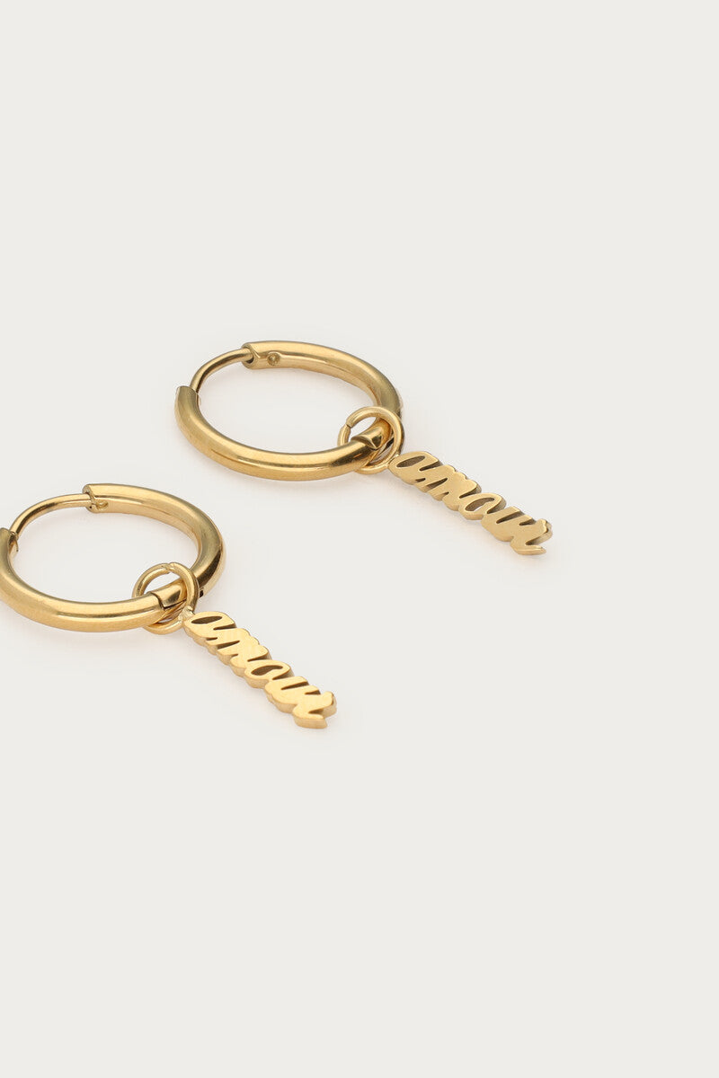 Boucles d'oreilles Amour