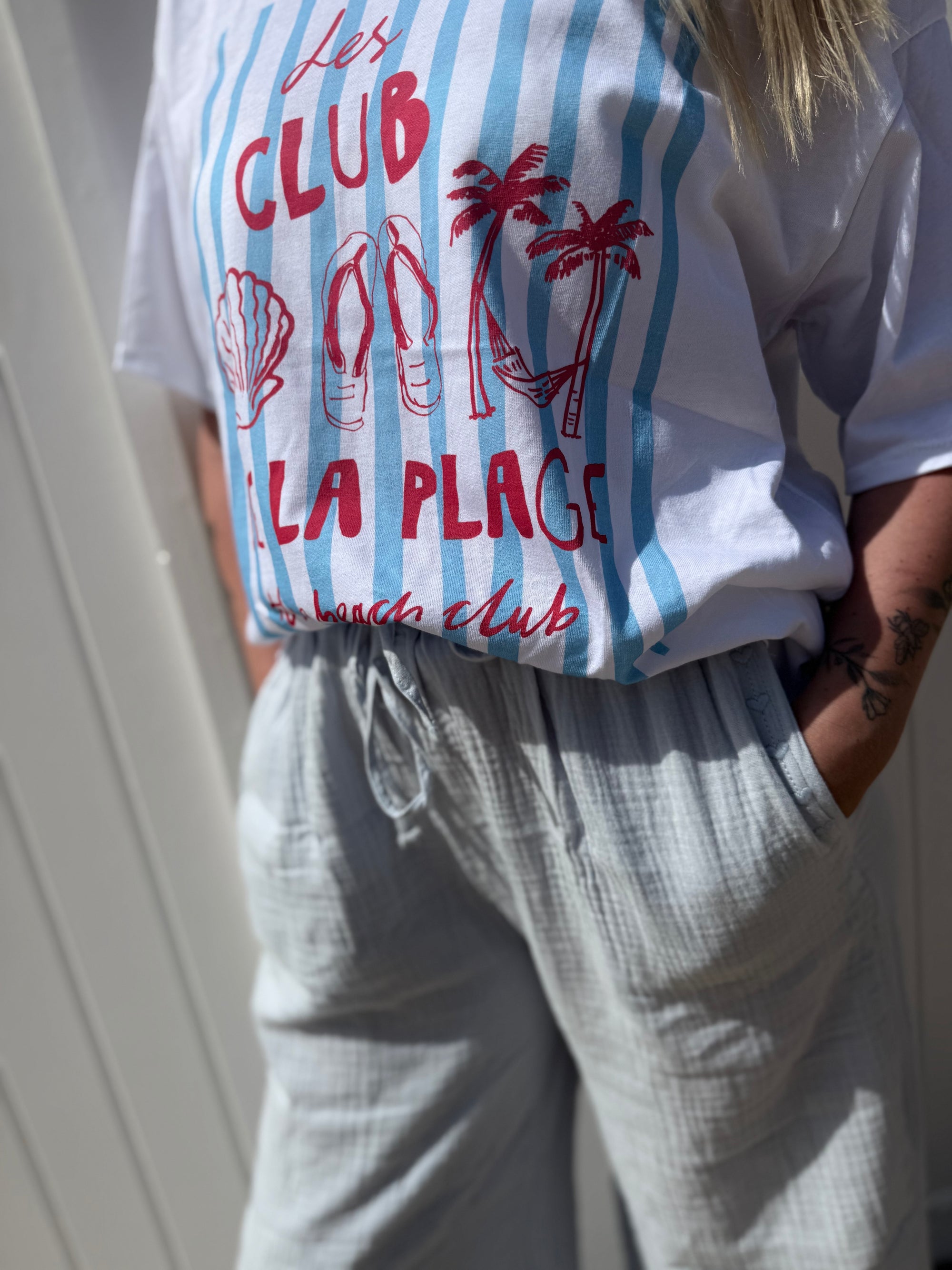 T-shirt Plage