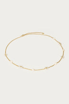 Collier Botanical blanc