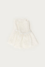 manchette en dentelle blanche