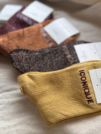 chaussettes iconiques paillettes
