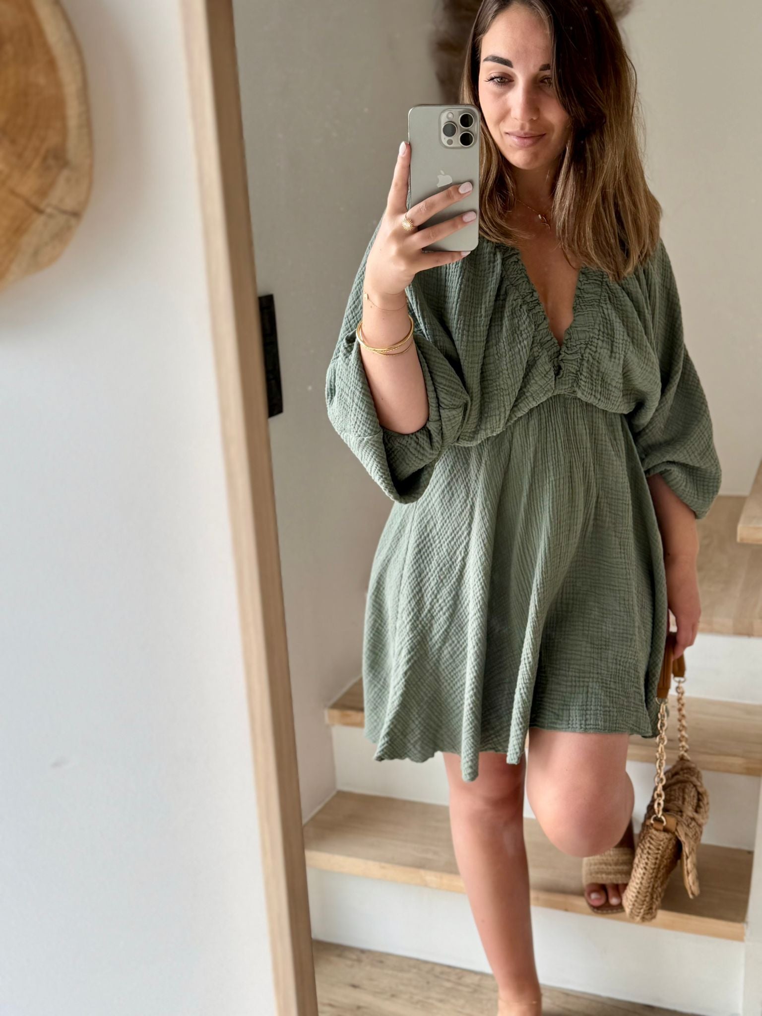 Robe kaki