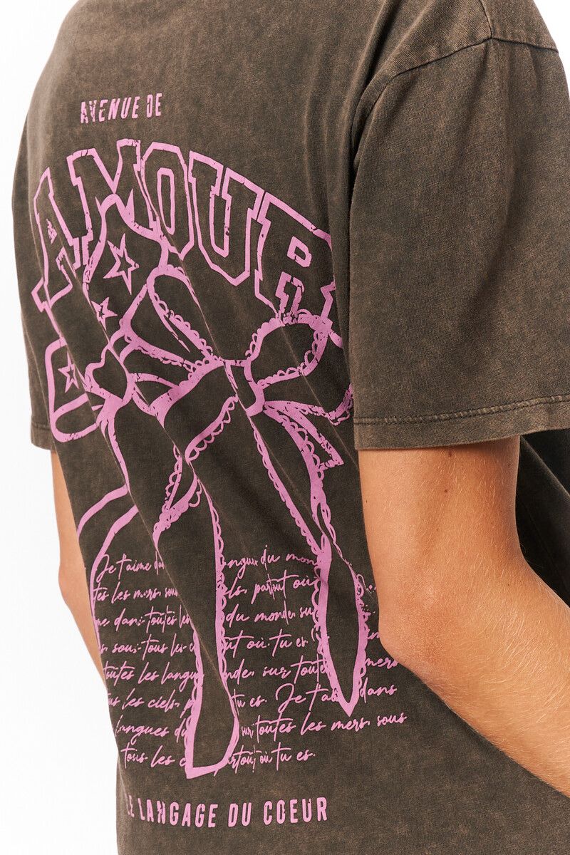T-shirt Violette