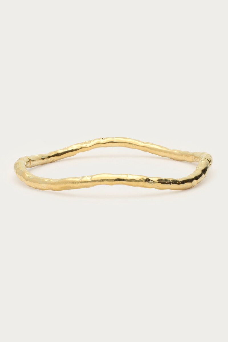 Bracelet jonc martelé