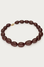 collier marron