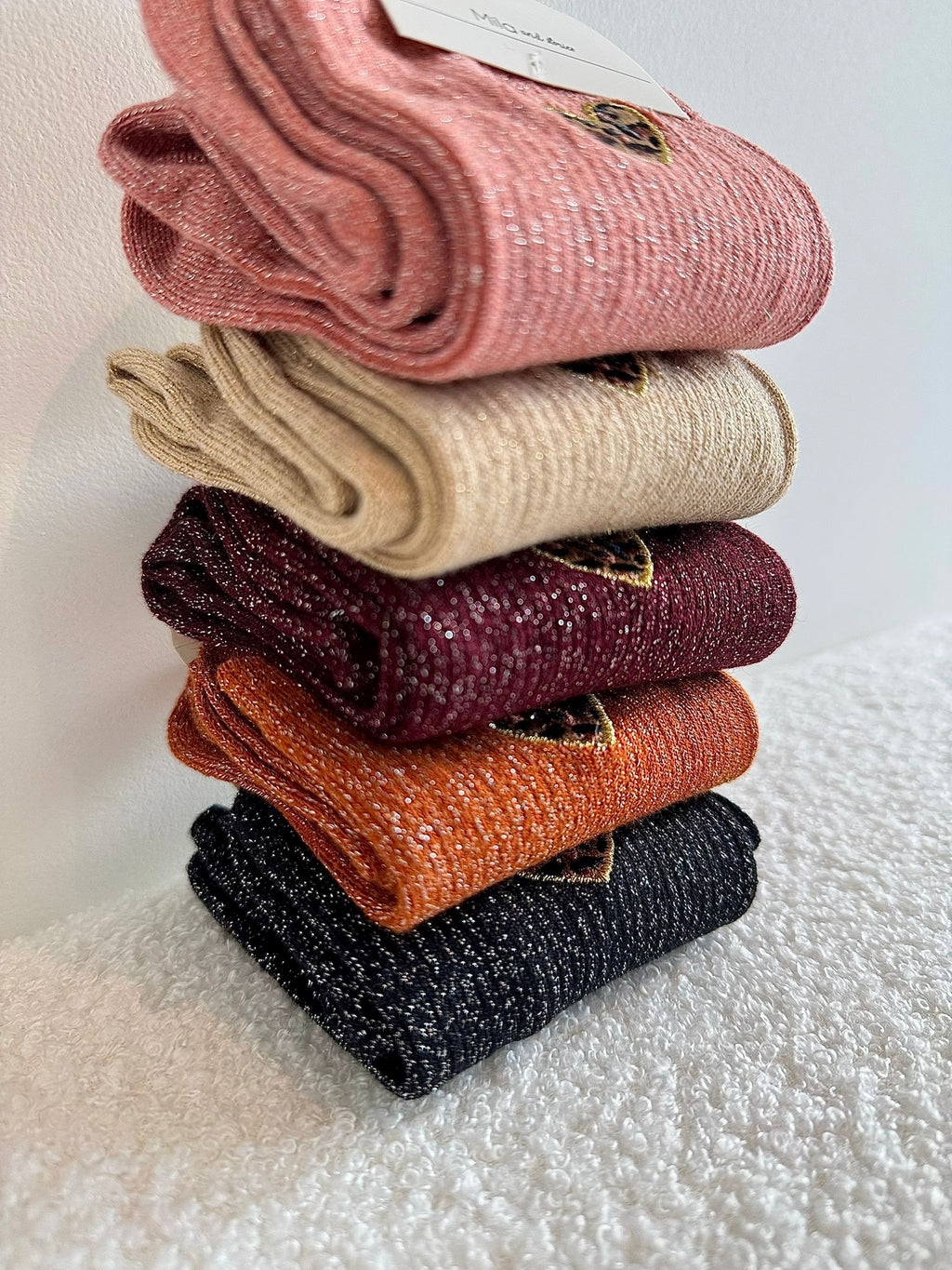 Chaussettes paillettes