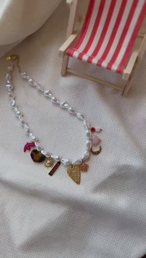 Collier cœur vidéo