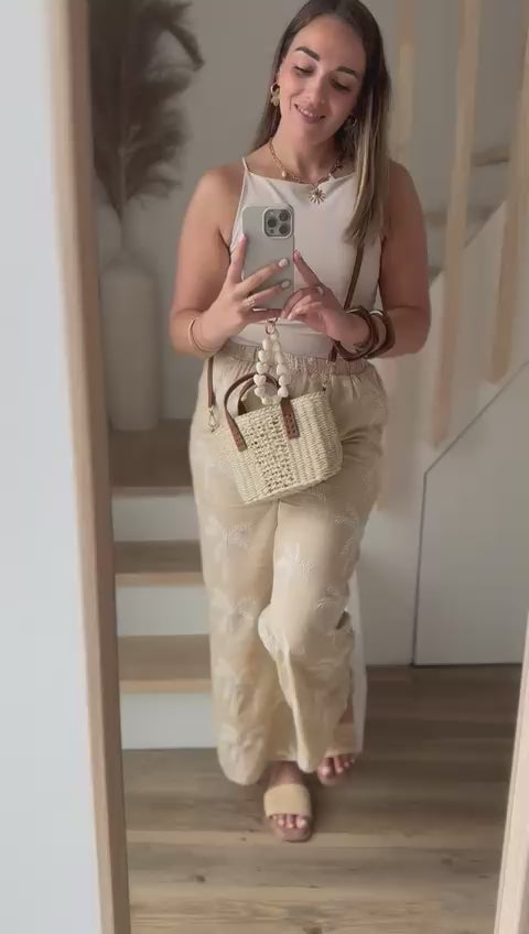 Vidéo pantalon palmier