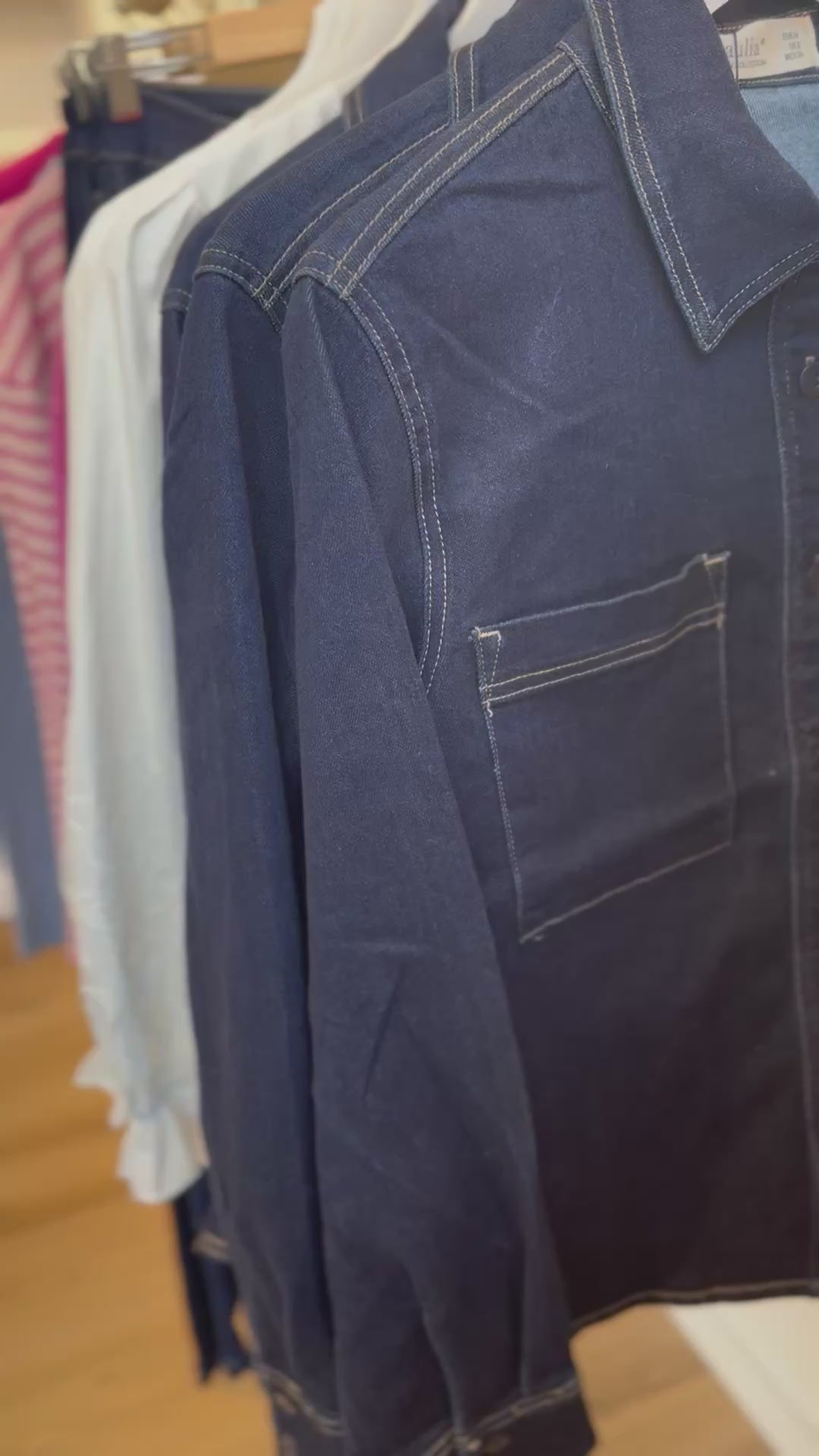 Chemise en jeans Maya