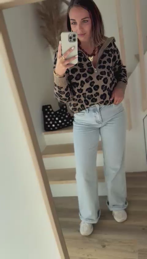 pull léopard vidéo