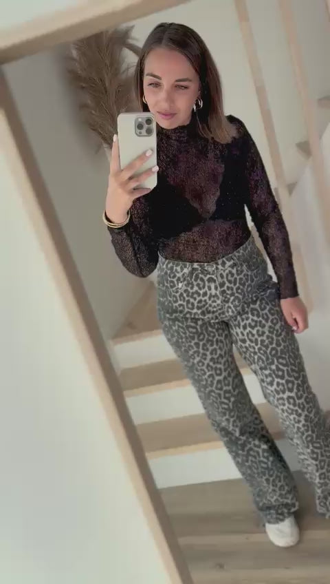 top dentelle et jeans gaïa