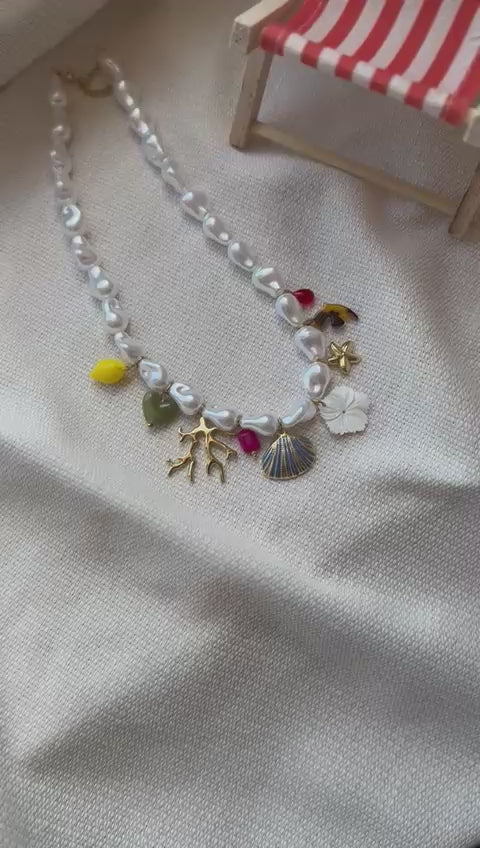 Collier mer vidéo