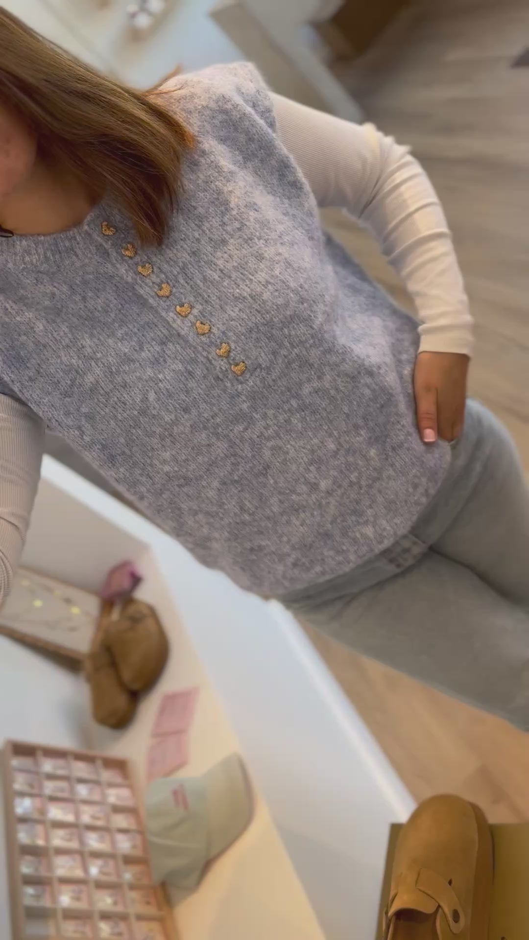 Pull Amaya Bleu